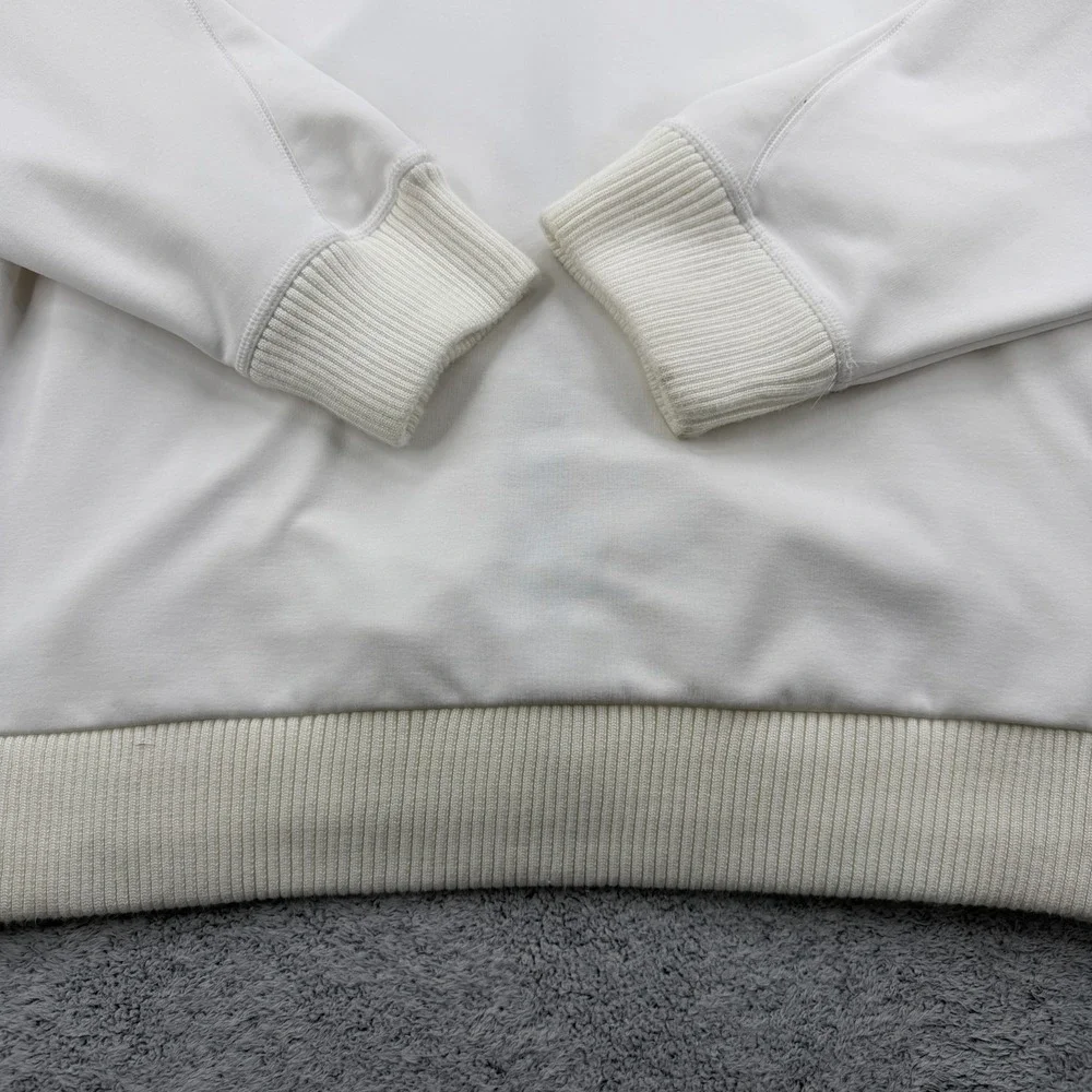 Air Jordan Track Jacket Mens 3XL White Full Zip Pocket Baggy Jumpman Retro Y2K